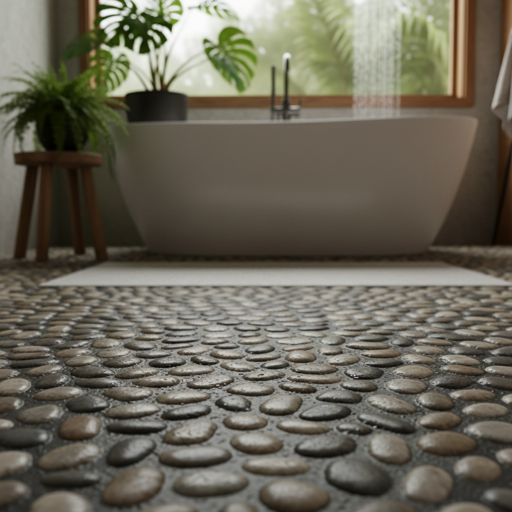 Biophilic Oasis Bathroom Design 3