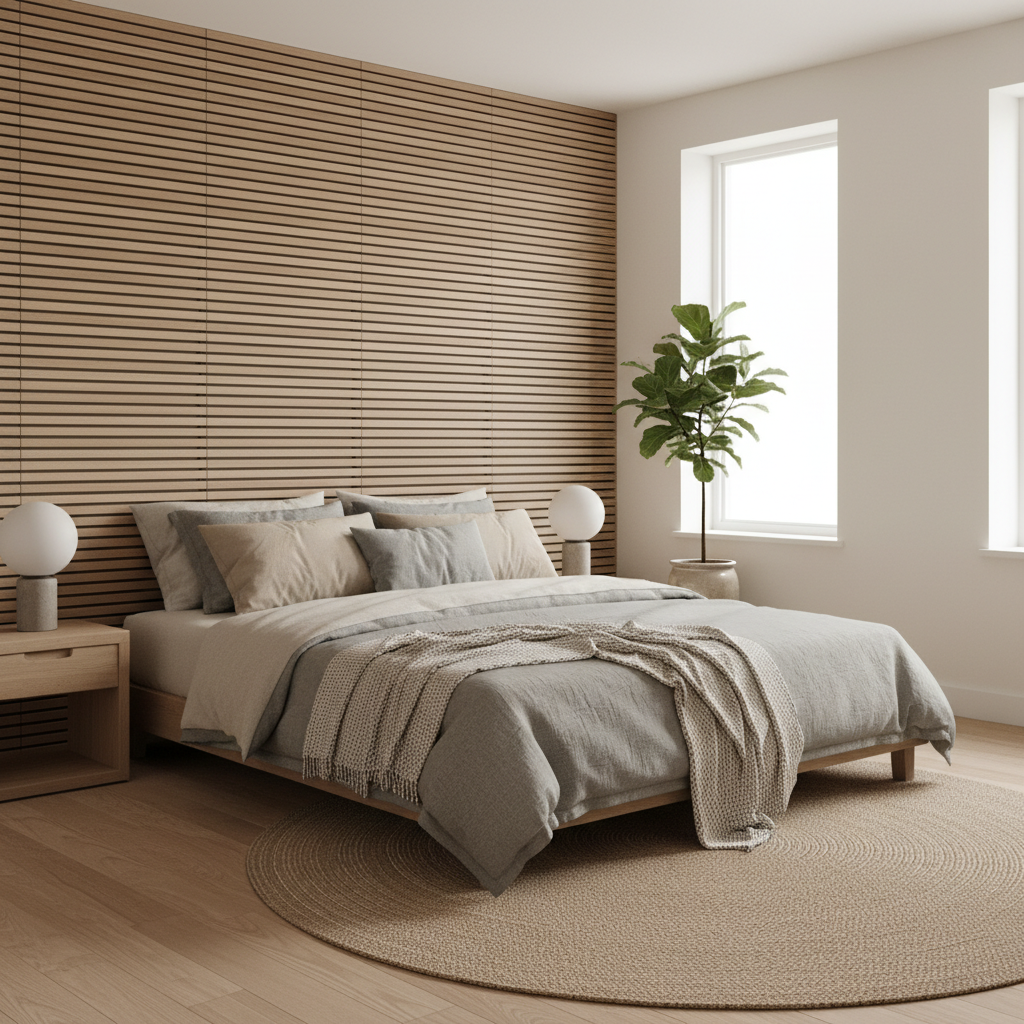 Japandi Bedroom Design 1