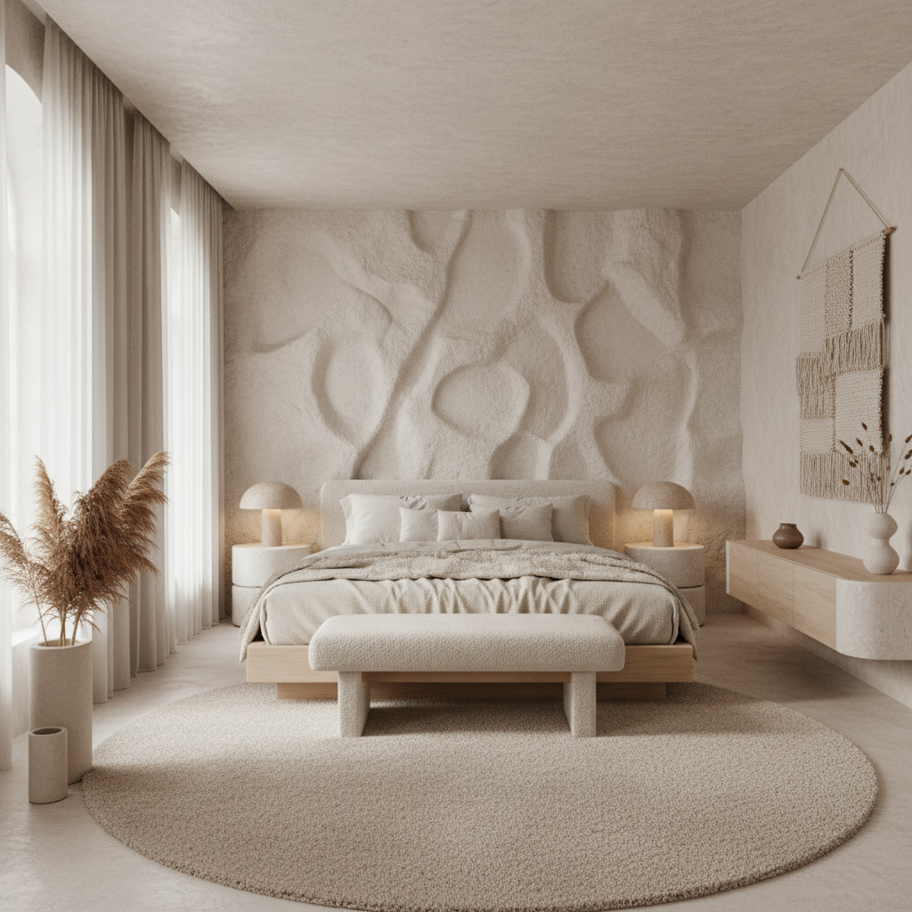 Organic Modernist Bedroom Design 2