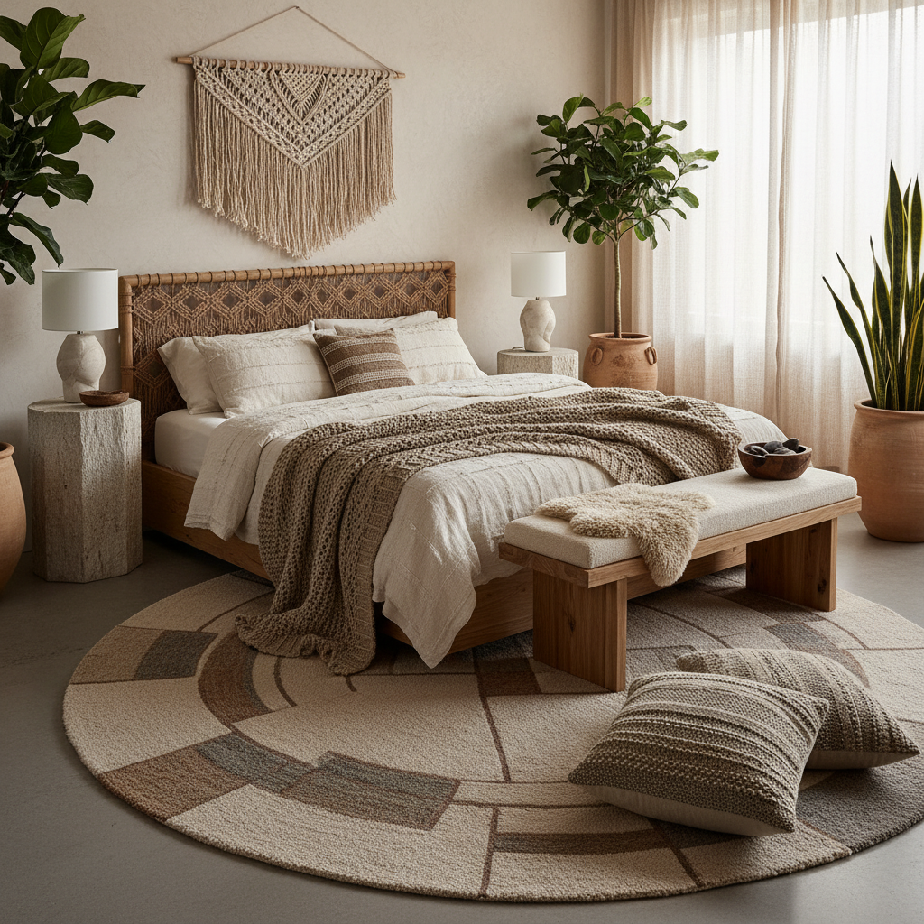 Organic Modernist Bedroom Design 5