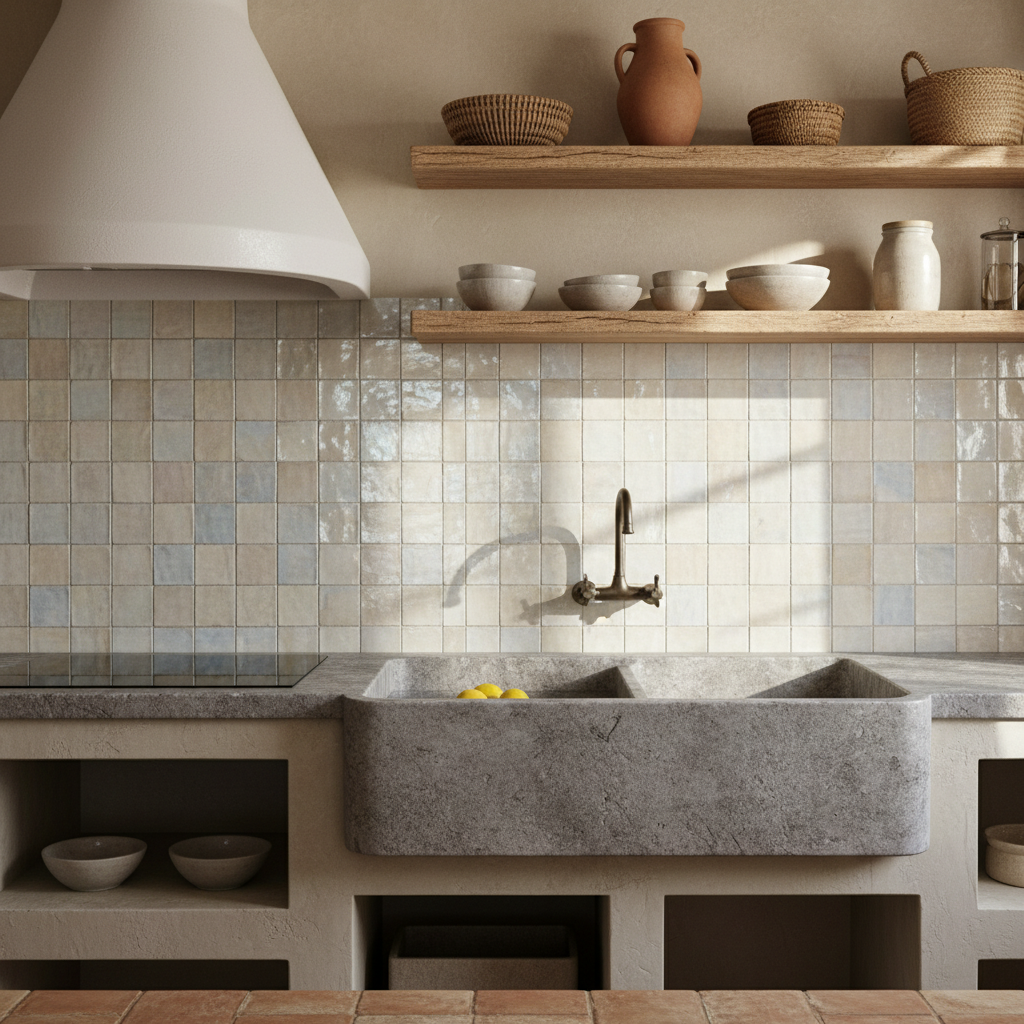 Modern Mediterranean Kitchen Design 1