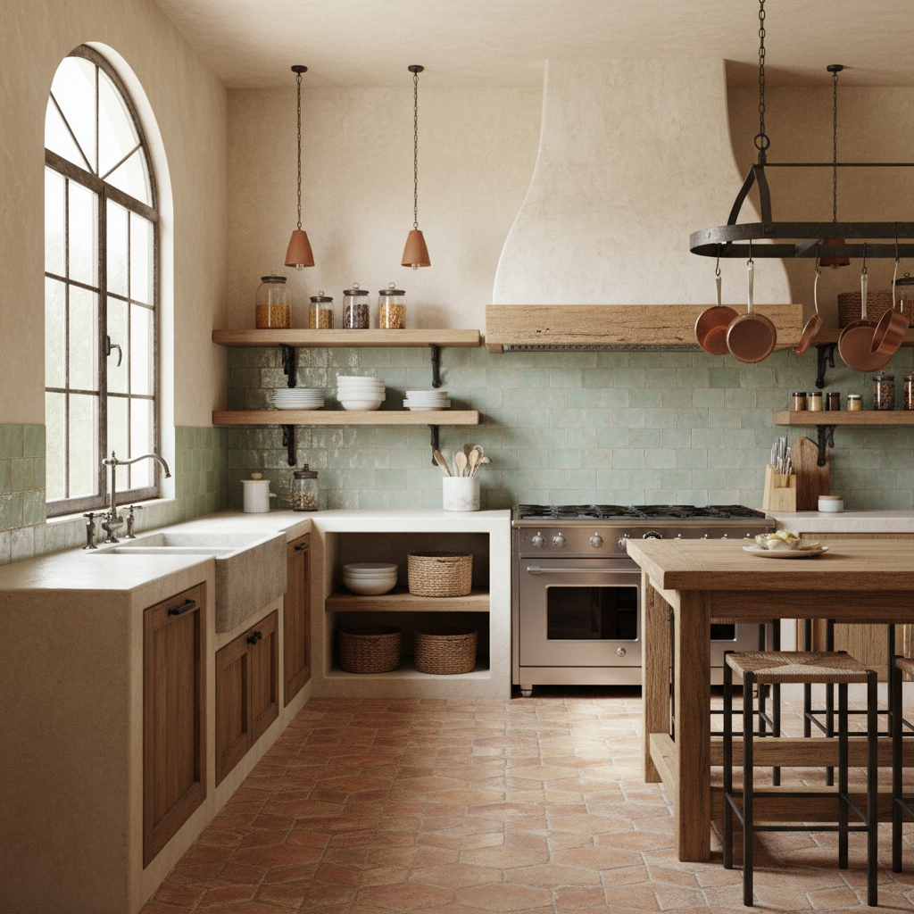 Modern Mediterranean Kitchen Design 3