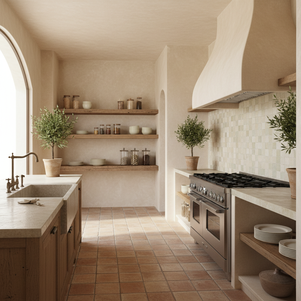 Modern Mediterranean Kitchen Design 4