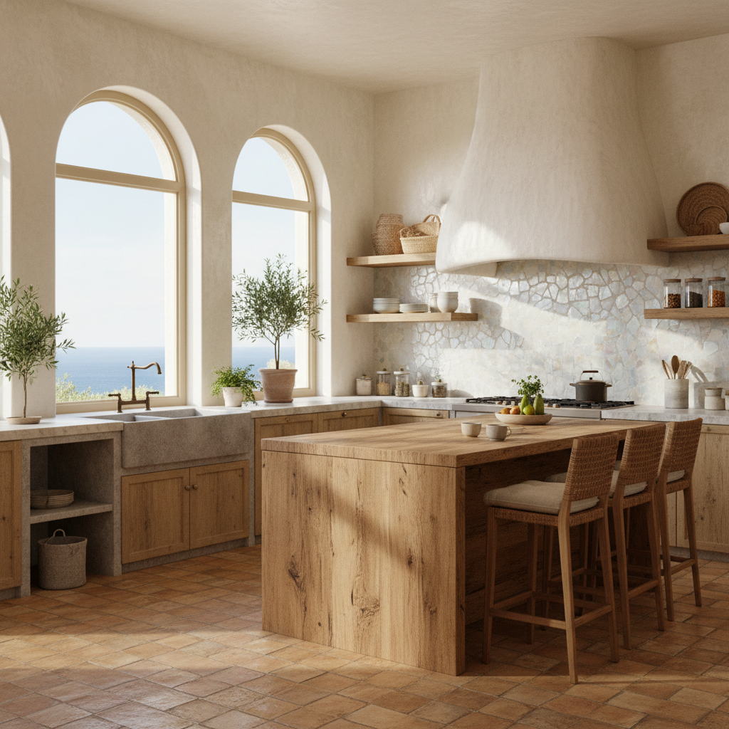 Modern Mediterranean Kitchen Design 5