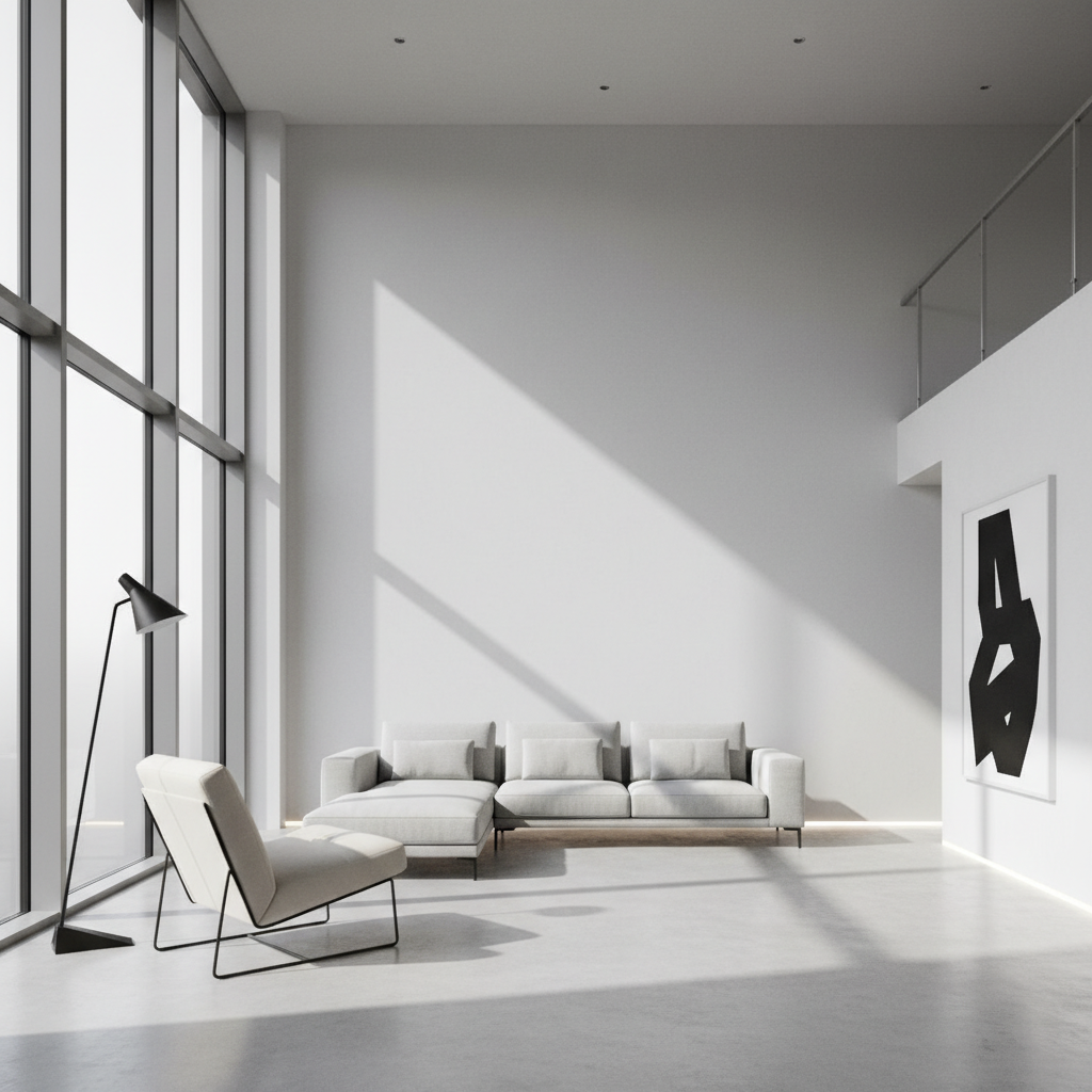 Modern Minimalist Living Room Design 3