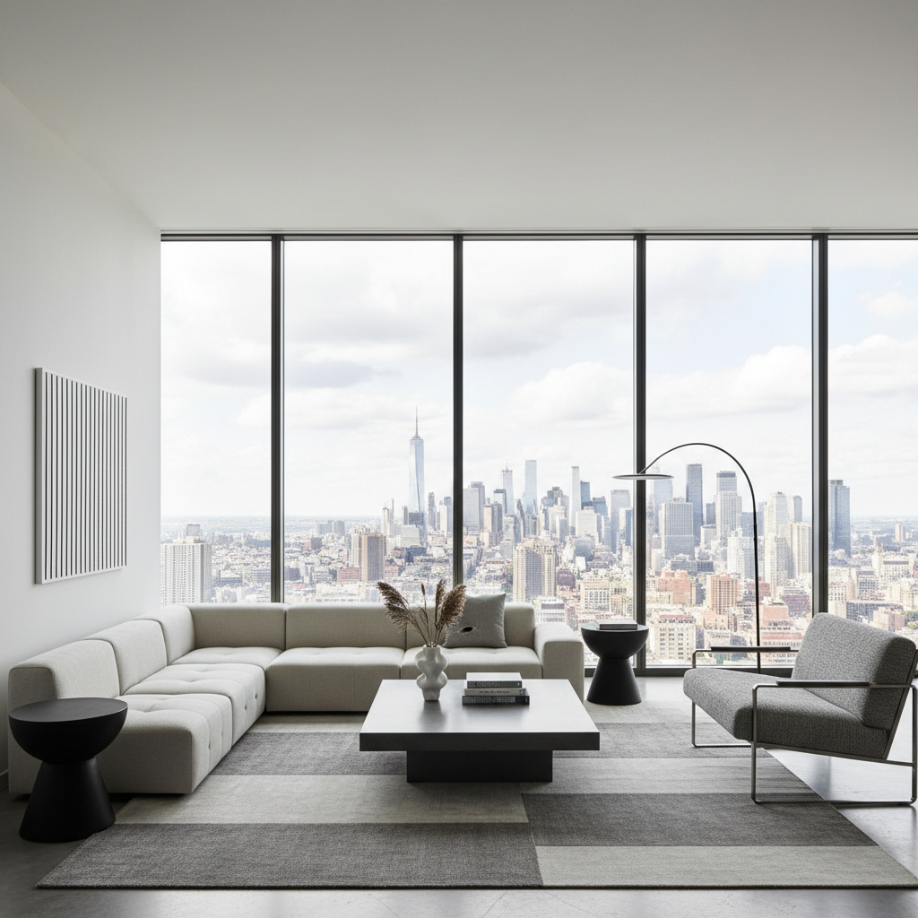 Modern Minimalist Living Room Design 4