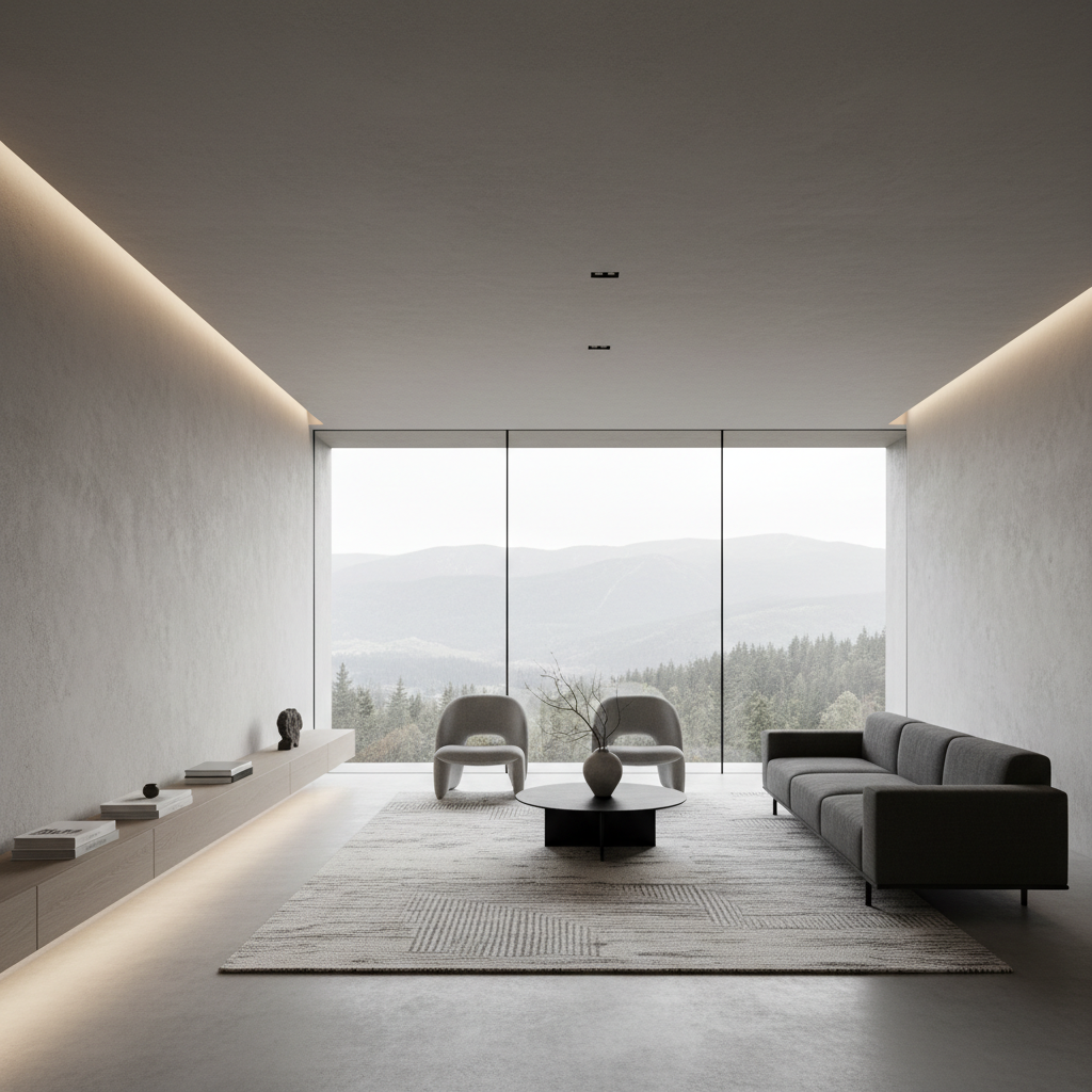 Modern Minimalist Living Room Design 5