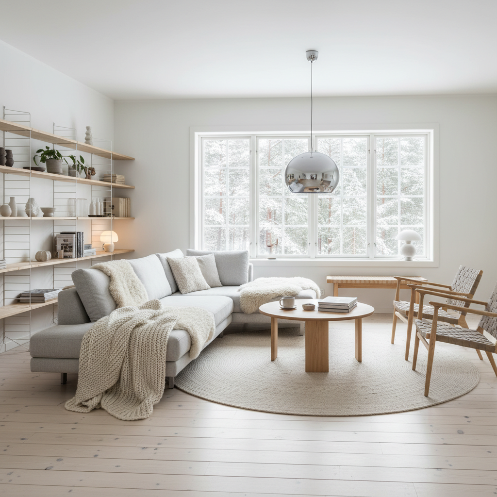 Scandinavian Living Room Design 3